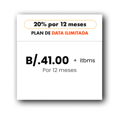 Línea nueva Plan de Data Ilimitada 4